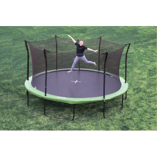 Propel Trampolines Propel 16' Heavy Duty Pro Trampoline with Basketball